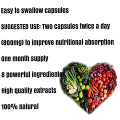 CARDIOVASCULAR SUPPLEMENT 120 capsules, Low cholesterol, BLOOD PRESSURE CONTROL.