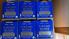 Earth Echo Raw Cacao Bliss Superfood Powder Organic Non GMO Health 15 Pack Choco