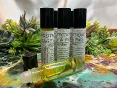 Protection Roll On,Sage & Palo Santo Roll On,Spiritual Wellbeing Oil, Protection