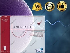 2 Pack ANDROSITOL Supplement x 30 Sachets – Male Reproductive Health Support