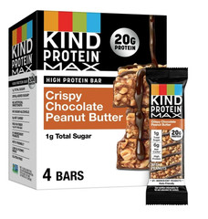 KIND Protein MAX Crispy Chocolate Peanut Butter Bars 6 Pack