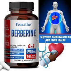 Berberine Plus Milk Thistle for Liver Function Support – Blood Sugar Balance