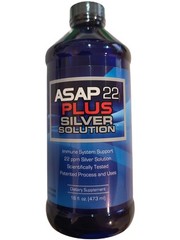 American Biotech Labs ASAP 22 Plus Silver Solution Immune System Support, 2…