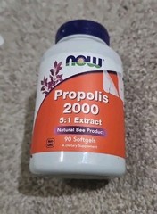 Propolis 2000, 5:1 Extract, 400 mg, 90 Softgels – Exp 7/27
