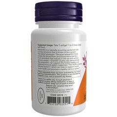 Astaxanthin 4 mg 60 Veg Softgels By Now Foods