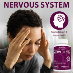 Advanced Nerve Support Brain Nervous Health Benfotiamine 600mg 120 Capsules