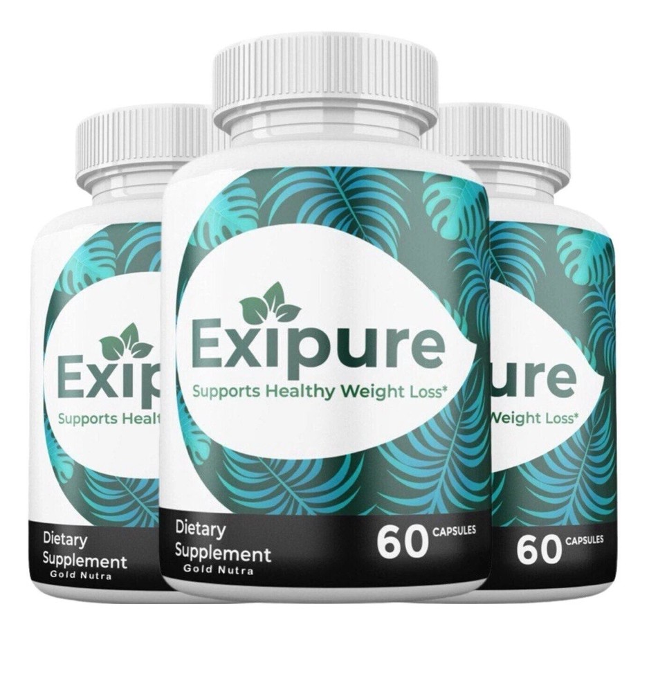(3 Pack) Exipure Pills Max Strength Original Formula Weight Management Fat Loss
