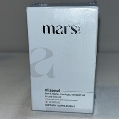Sealed Mars Alizenol Lions Mane Supplemnt 60 Caps