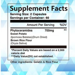 Phytoceramides Capsules – Anti-Aging and Wrinkle Remover, for Rough and Dry Skin