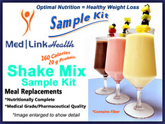 SHAKES | SIMILAR TO Optifast 800 | VARIETY | SAMPLE KIT