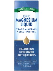 Ionic Magnesium Liquid 4 Oz | Trace Minerals & Electrolytes | by Nature’s Truth