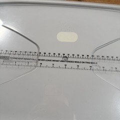 Rice Lake 650-10-1 Neonatal Scale, 10lb x 0.05oz, 10-33lb x 0.1oz