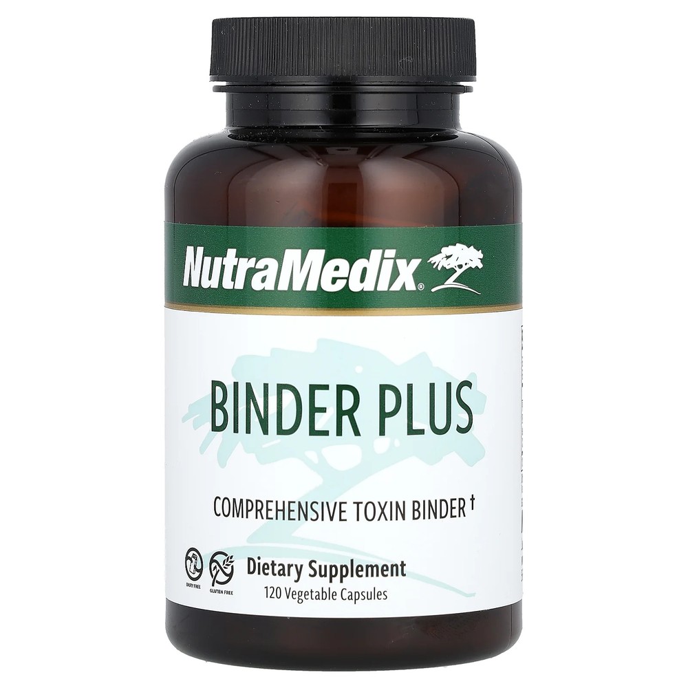 2 X NutraMedix, Binder Plus, 120 Vegetable Capsules