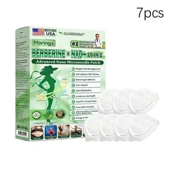 Moringa GLORENDA Berberine 10-in-1 Advanced Nano Microneedle Patch (7pcs/box)**
