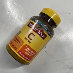 Nature Made Vitamin C 500mg 250 Caplets Exp 02/2027 New Sealed