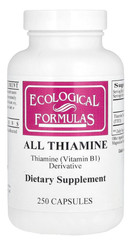 Ecological Formulas Allithiamine 50 mg Vitamin B1 250 Capsules Dietary Supple…