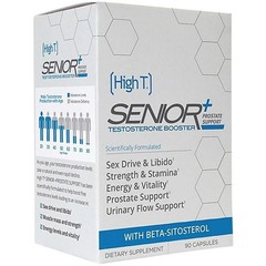 High T Senior+ Testosterone Booster for Men 50+ | Energy Libido Prostate Support