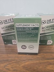 3x Dr. Yes Advanced Formula Moringa Capsules 12000mg 90ct (270 Total) EXP 06/27