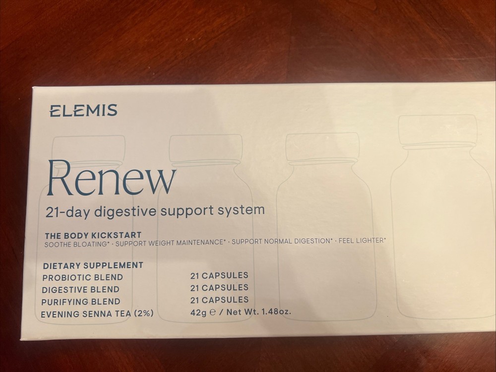 Elemis Renew 21 Day Digestive Support System 100% AUTHENTIC New