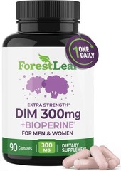 ForestLeaf DIM Supplement for Women & Men – DIM 300mg with BioPerine 08/28