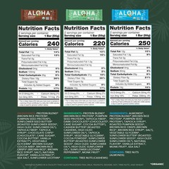 Organic Plant Based Protein Bars – 6 Flavor Variety Pack – 12 Count, 1.9oz Bars