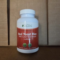 Red Yeast Rice1200mg CoQ10 120 Vegetarian Capsules Exp:08/2026