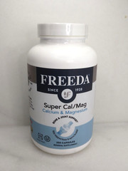 FREEDA SUPER CAL/MAG CALCIUM & MAGNESIUM 250 CAPSULES NWOB EXP: 08/2025