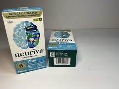 🔥 2 Boxes Neuriva Brain Health Plus. 30 Capsules Each. Total 60 Capsules.