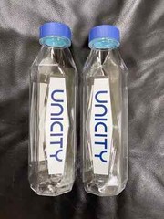 2 X Unicity 500ml Replacement Shaker Diamond Bottles Feel Great -Balance-Unimat