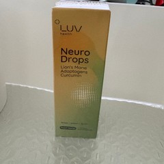 LUV Zen Drops Stress Support with Magnesium Glycinate and Lemon Balm Vegan