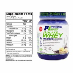 Performance Inspired Gourmet Vanilla WHEY Protein Powder – 25G – Mark Wahlberg