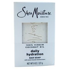 Shea Moisture 100% Virgin Coconut Oil Daily Hydration Bar Soap 8 oz