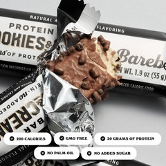 Barebells Protein Bars 6-Pack Sampler: Wild Cherry, Key Lime, Caramel, Mint, Ban