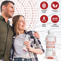 Liquid Multivitamins – High Absorption Multivitamin with Minerals, Amino Acid…