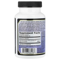 2 X Imperial Elixir, Korean Red Ginseng, 100 Capsules (300 mg per Capsule)