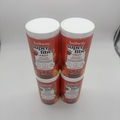 (4x) Bellway Super Fiber + Fruit Psyllium Raspberry Lemon 18oz Each Ex: 9/2026