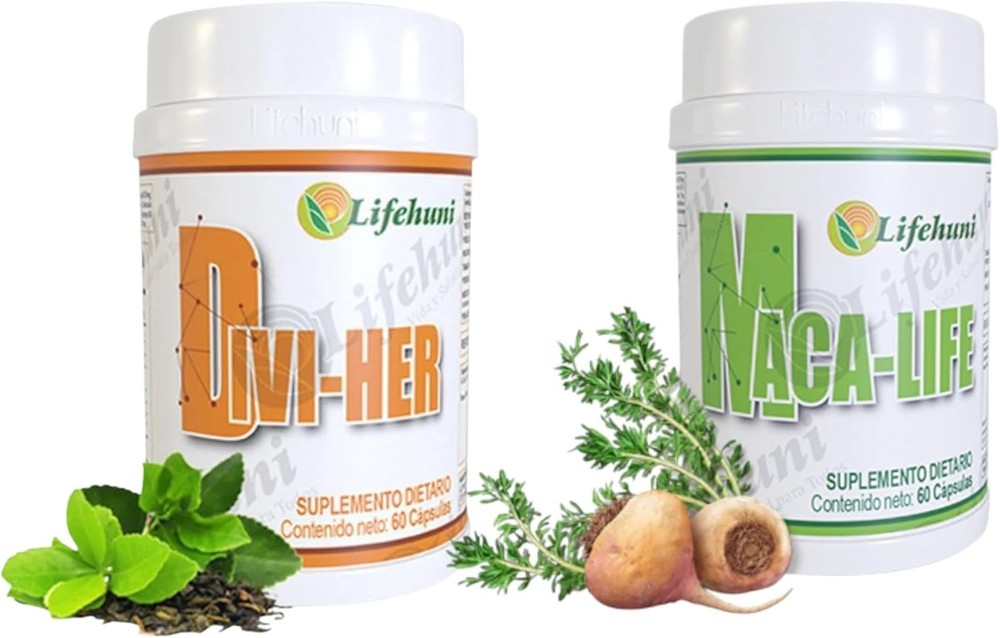 DIVI-HER and MACA-LIFE – Combining these for best results use only the Original