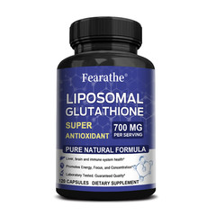 Liposomal Glutathione 700mg – Antioxidant, PURE NATURAL FORMULA，skin healthy