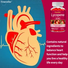 40Mg Lycopene Soft Capsules, 120 capsules for maintaining balanced health
