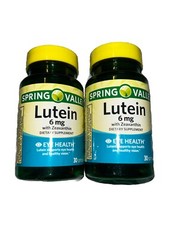 Spring Valley Lutein With Zeaxanthin Softgels/Eye Health – 6/26- 2 Bottles!