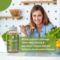 Best Multivitamin Highest Potency Daily Vitamins & Minerals Supplement 60 Caps