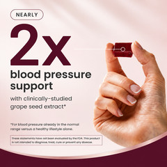Humann SuperBeets Heart Chews Beet Root Grape Seed Extract 60 Count