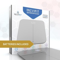 Bathroom Scale, Highly Accurate Digital Bathroom Body Scale, Measures Weight up