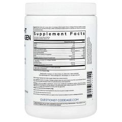2 X Codeage, Wild-Caught Marine Collagen Peptides Powder, Platinum, Unflavored,