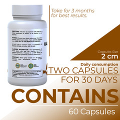CAT’S CLAW – Immune Support – Joint Pain Treatment – Varicose Veins – 60 Cap