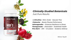 Male Supplement for Stamina Performance & Stress | Black Maca Pomegranate