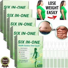 Six-in-One Health Solution Oral Liquid, One Bottle to Target It All HOT US