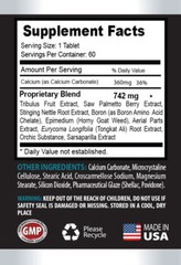 LONGJACK & TESTOSTERONE 742mg COMBO – testosterone booster for men over 50