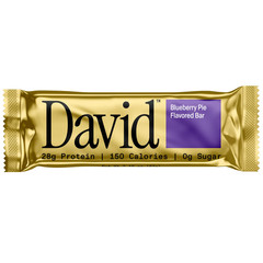NEW David Blueberry Pie Flavored Bar 12 – 2.19 oz Bars FREESHIPPING