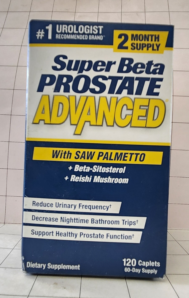 Super Beta Prostate Advanced – 3x Key Ingredients 120 Capsules Exp 11/2027 or ..